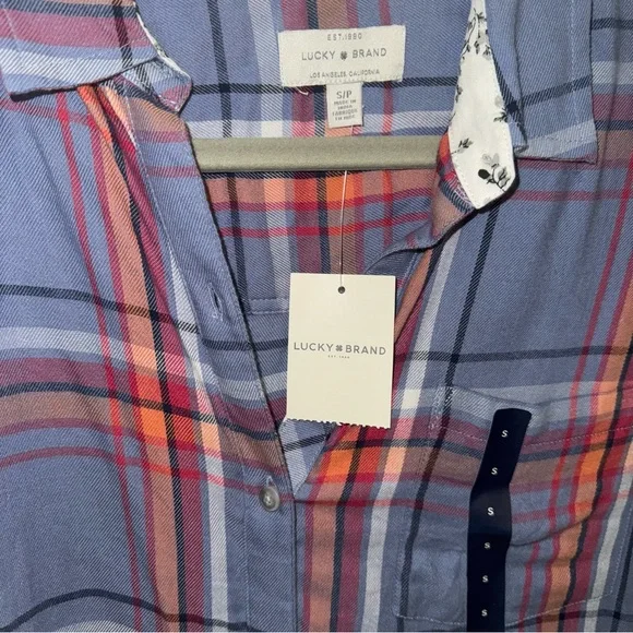 Lucky Brand Plaid Button Down Shirt - Picture 2 of 7